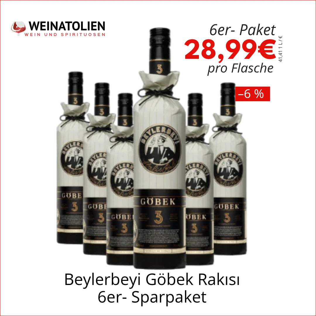 Beylerbeyi Göbek Rakısı 6er-Sparpaket online kaufen
