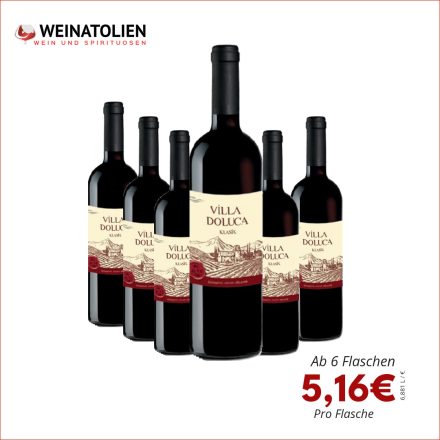Doluca Villa Doluca Rot – 6er Sparpaket