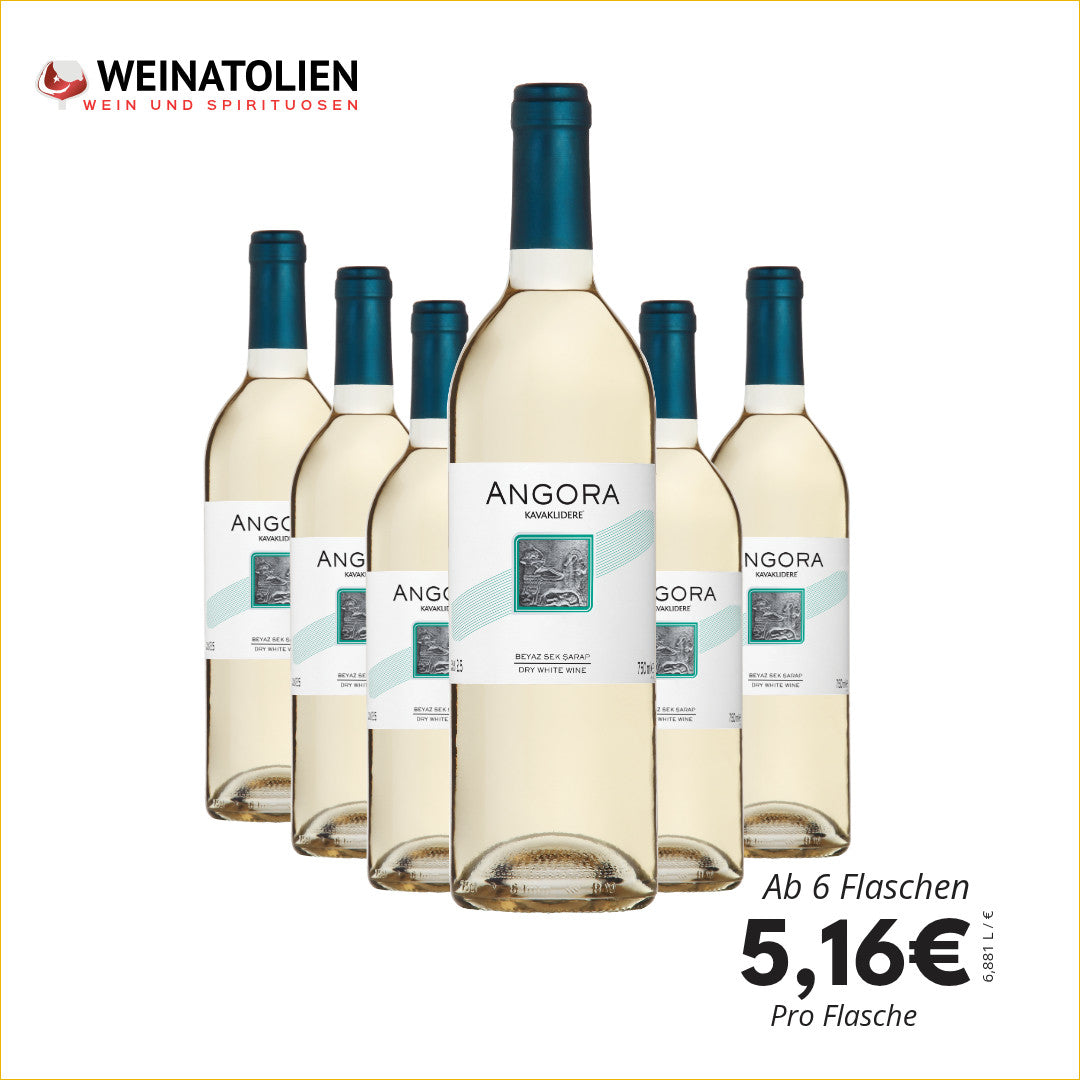 Kavaklidere Angora Weiss Weinpaket Weinatolien