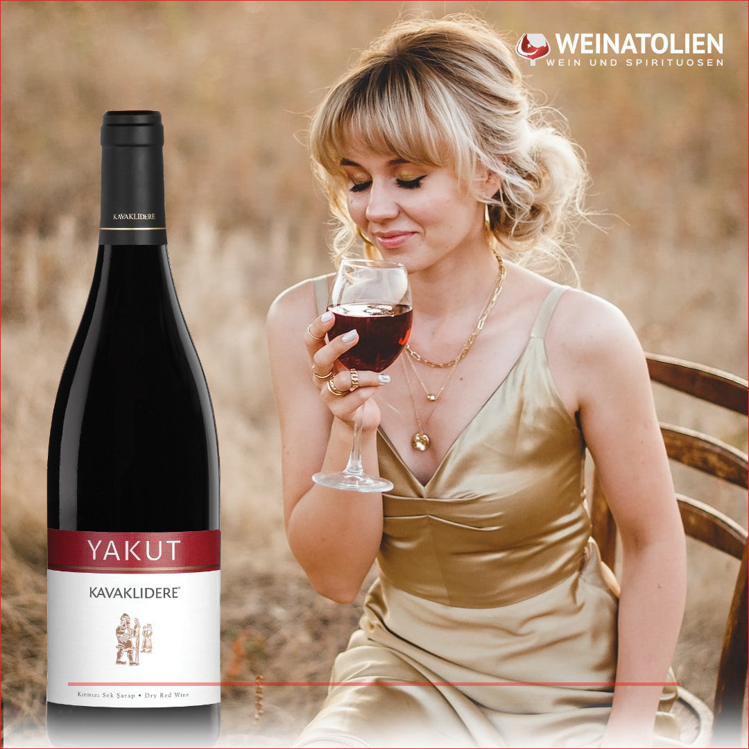 Kavaklıdere Yakut türkischer Rotwein – Genussmoment mit trockenem Rotwein aus Öküzgözü und Boğazkere
