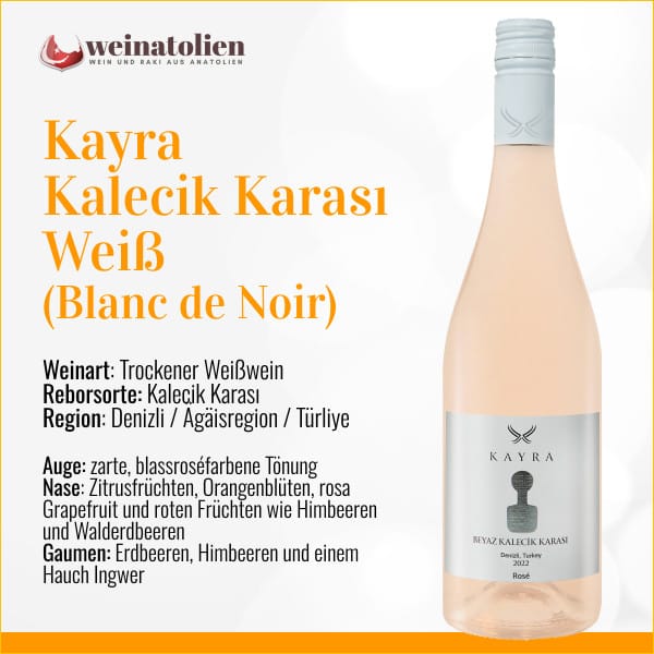 Kayra Kalecik Karası Weiß