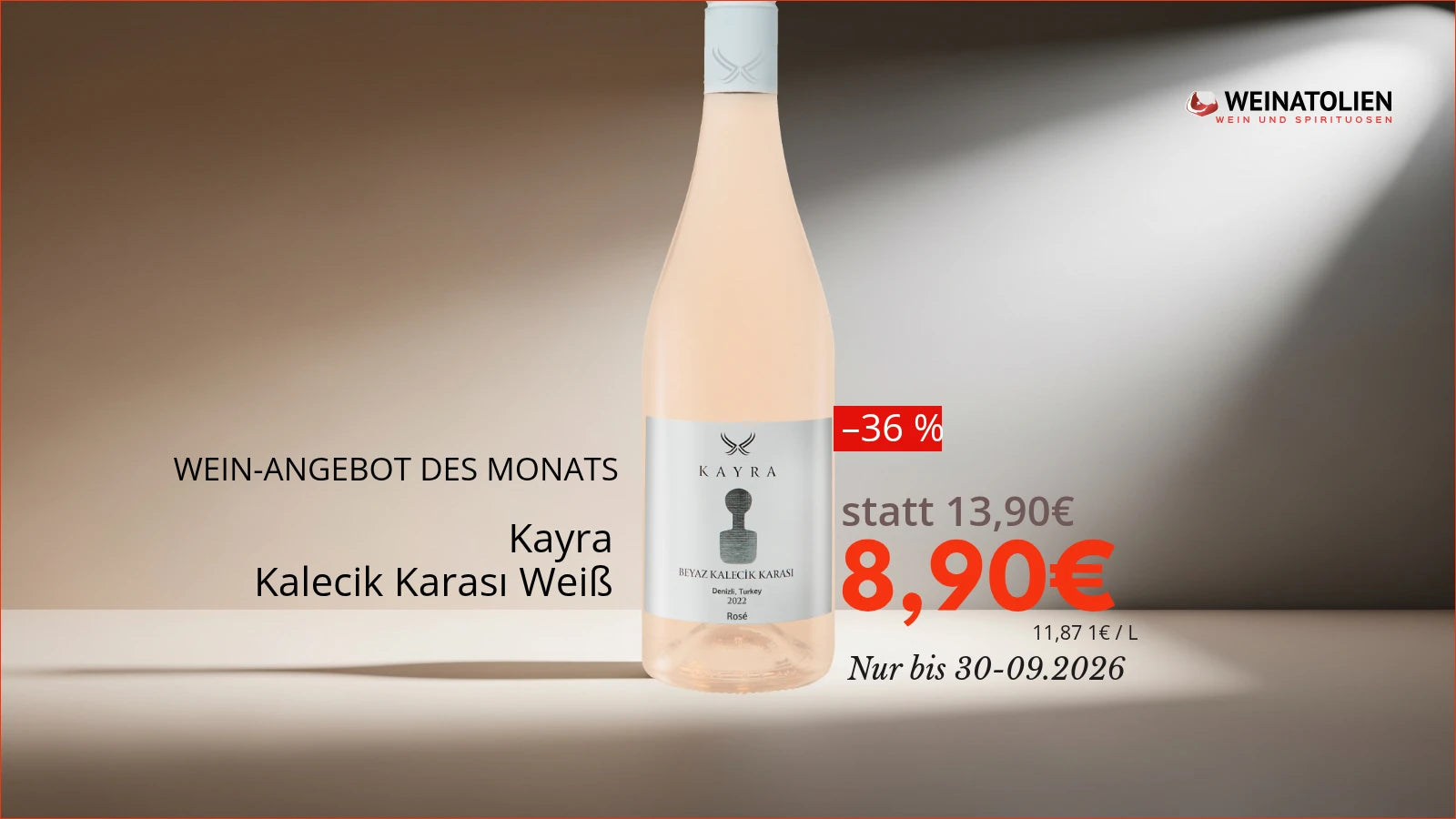 Kayra Kalecik Karası Weiß