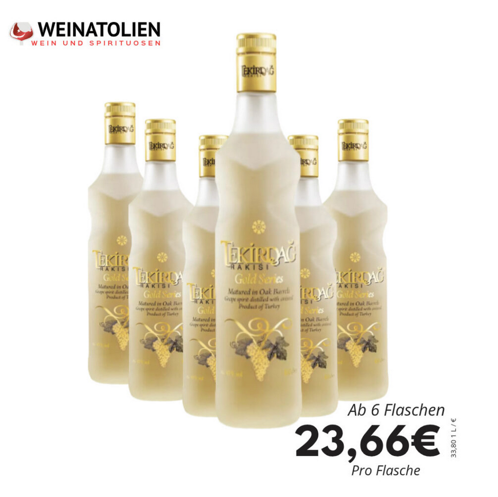Tekirdağ Rakısı Gold Series – Sparpaket