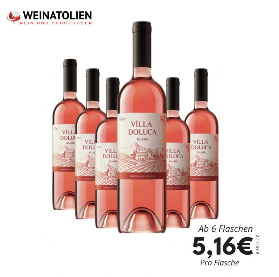 Doluca Villa Doluca Rose – 6er Sparpaket