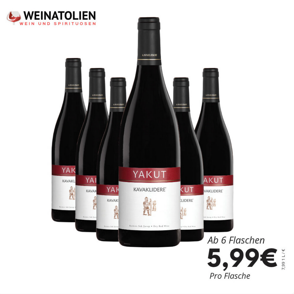 Kavaklıdere Yakut – 6er Sparpaket