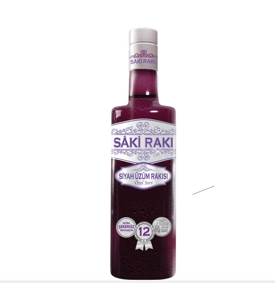 Saki Rakı Siyah Üzüm – 6er Sparpaket