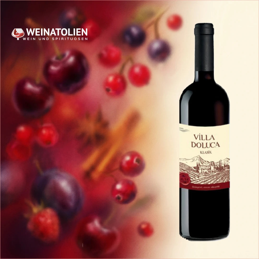 Villa Doluca Rot 6er-Sparpaket mit sechs Flaschen