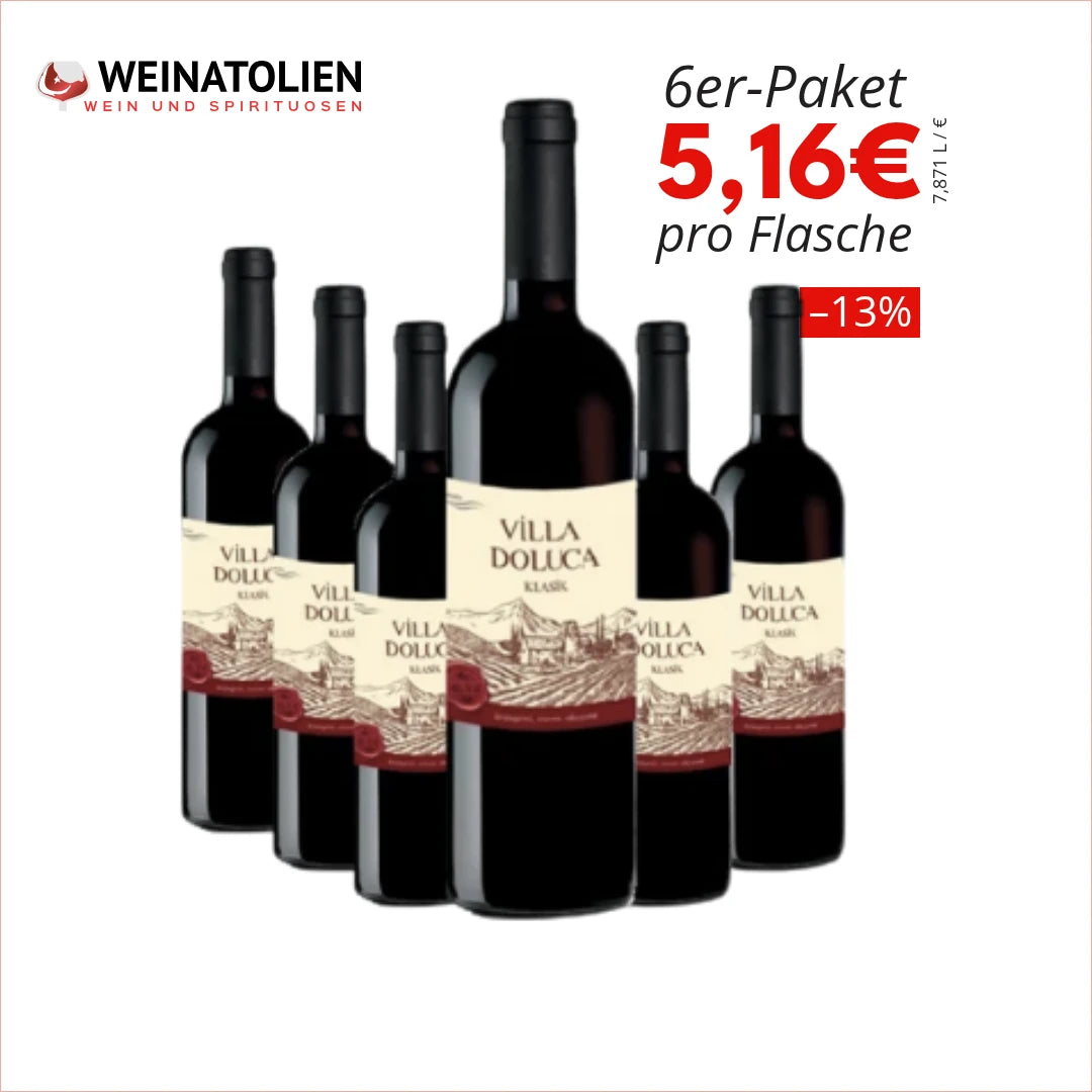 Villa Doluca Rot 6er-Sparpaket online kaufen
