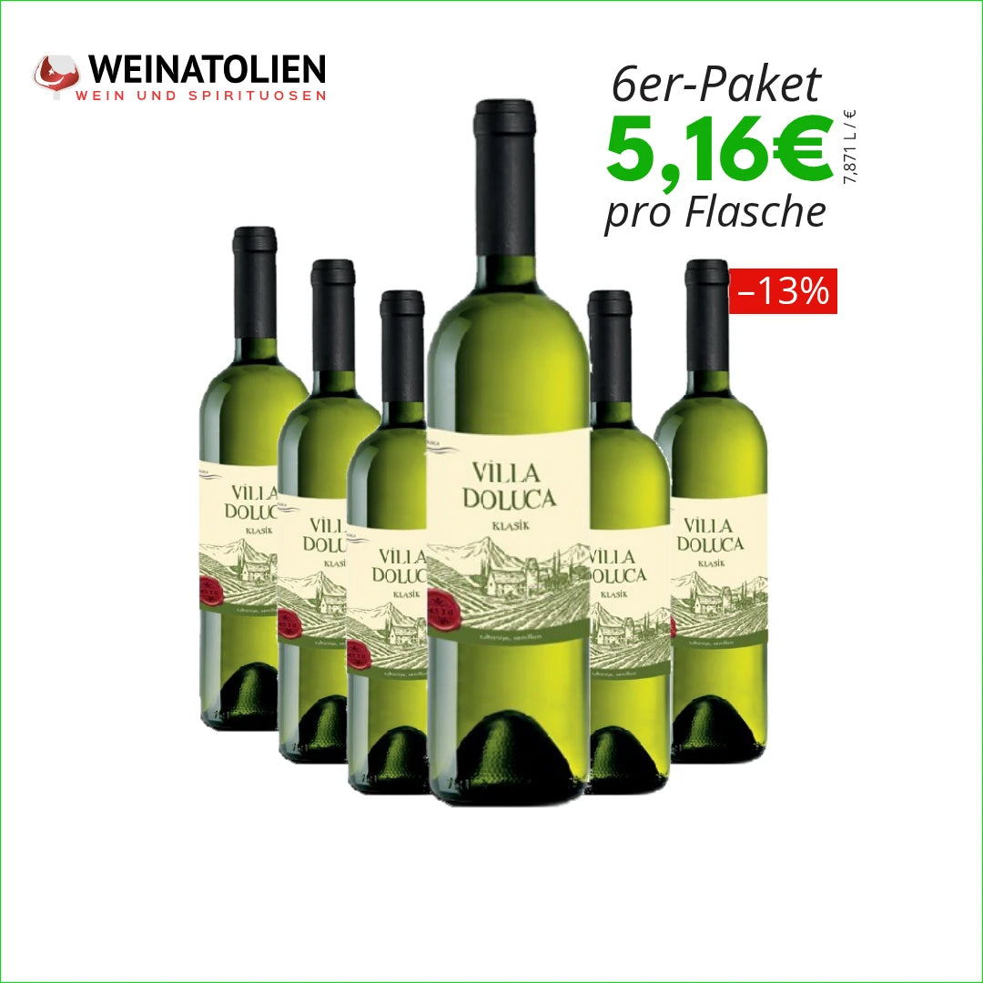 Villa Doluca Weiß 6er-Sparpaket online kaufen