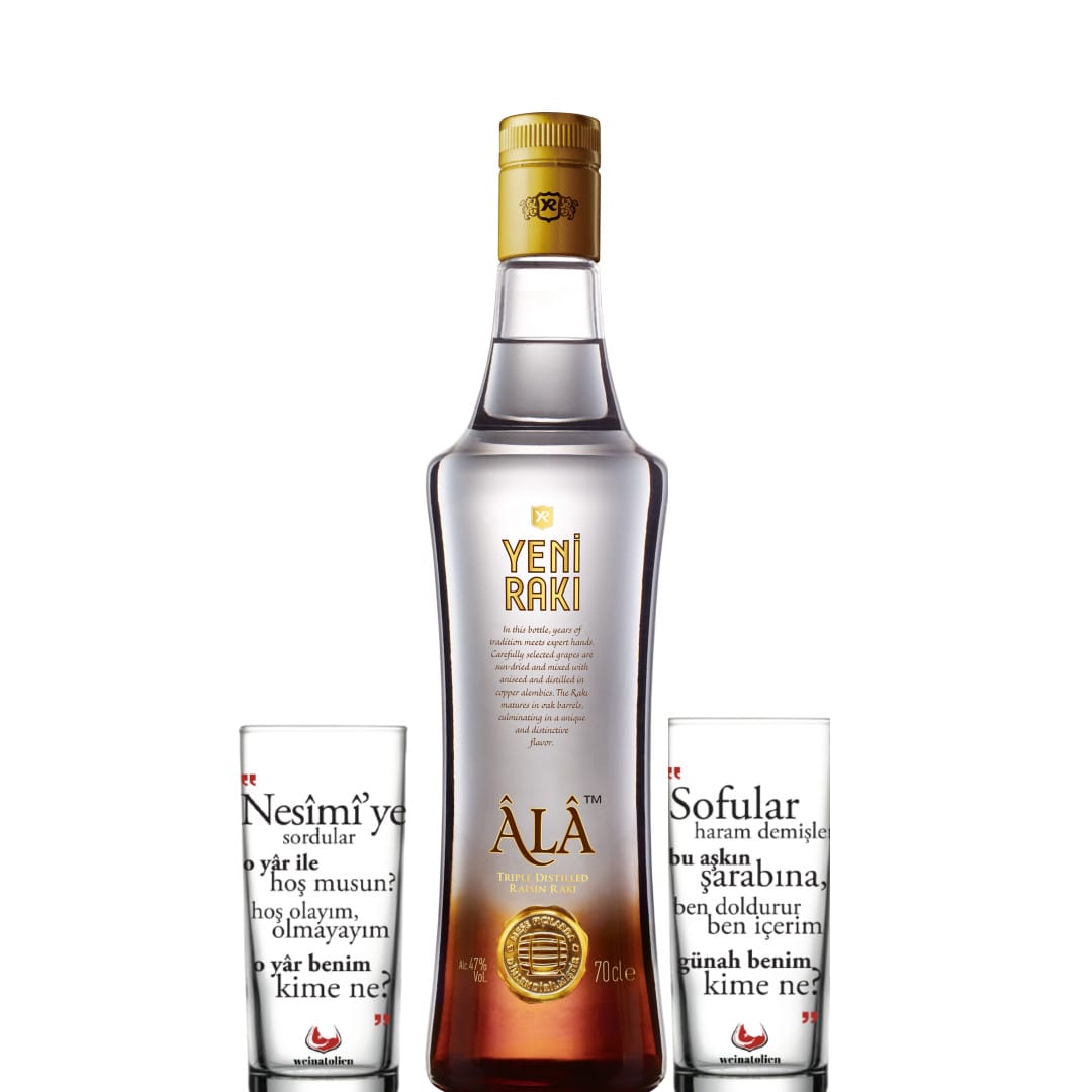 Yeni Rakı Âlâ Gläser Set