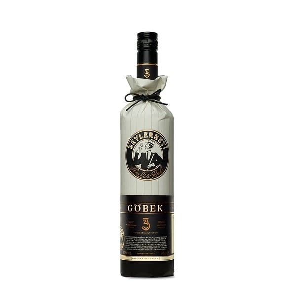 Beylerbeyi Göbek Raki 100 cl 1 Liter Flasche - Große Vorratsflasche Premium Raki ohne Zucker, 3-fach destilliert für Feiern und Gastronomie.