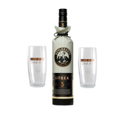 Beylerbeyi Göbek Raki 70 cl Sparaktion - Inklusive 2 originalen Beylerbeyi Gläsern, Premium Raki ohne Zuckerzusatz, 3-fach destilliert, exklusives Set-Angebot.