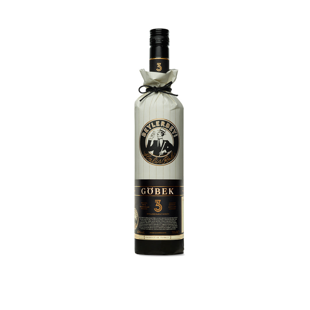 eylerbeyi Göbek Raki 70 cl - Der meistverkaufte Premium Raki ohne Zuckerzusatz, 3-fach destilliert, 100% frische Trauben aus der Ägäis.