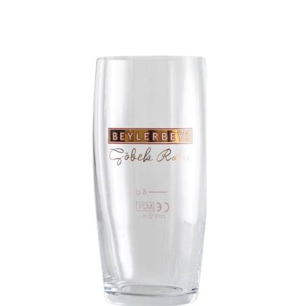 Original Beylerbeyi Göbek Rakı Glas mit Markenlogo