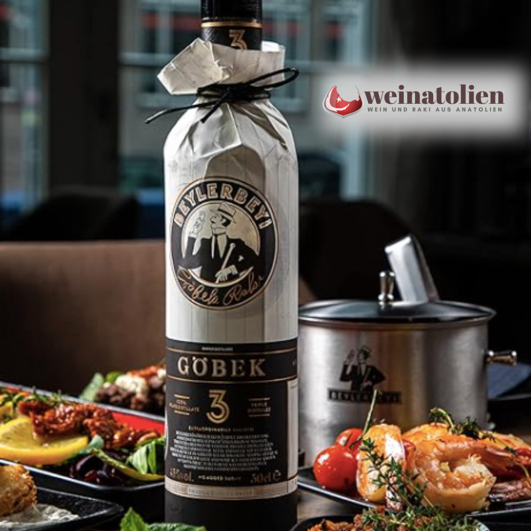 Beylerbeyi Göbek Rakısı – türkischer Göbek Rakı Serviermoment