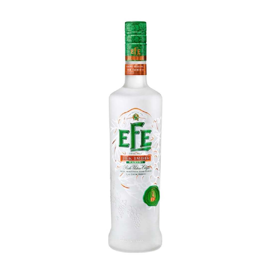 Efe Tek İmbik Rakısı – Ein Premium-Rakı aus frischen Trauben, destilliert in einem speziellen Nano-Kupferkessel.