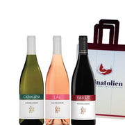 Kavaklıdere Legenden Sparpaket – Das ultimative Kennenlern-Set mit den Klassikern Çankaya (Weiß), Lâl (Rosé) und Yakut (Rot).