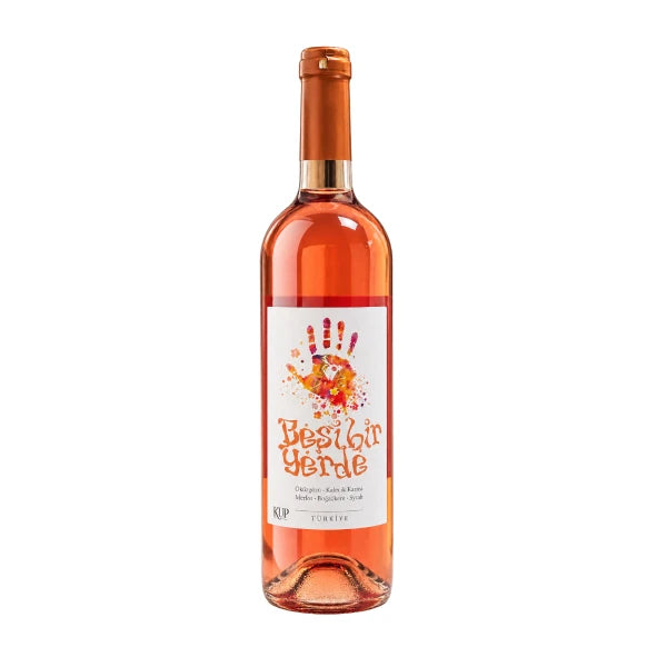 Küp Beş’i Bir Yerde Rosé Lieblich – türkischer Roséwein aus fünf Rebsorten