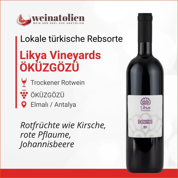 Likya Vineyards Öküzgözü