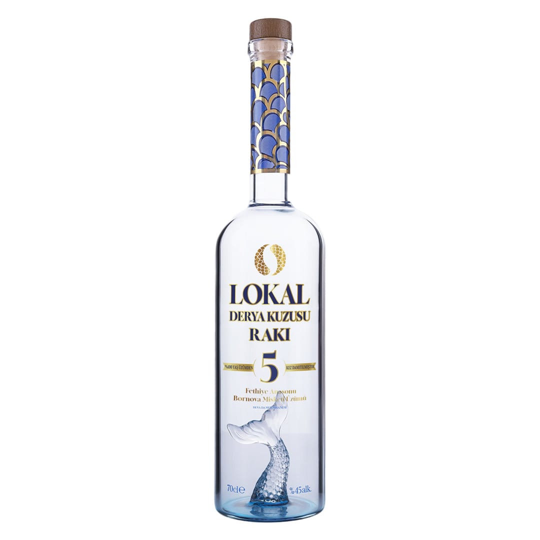 Lokal Derya Kuzusu 5 Distille – 5-fach destillierter Rakı aus Bornova Misketi