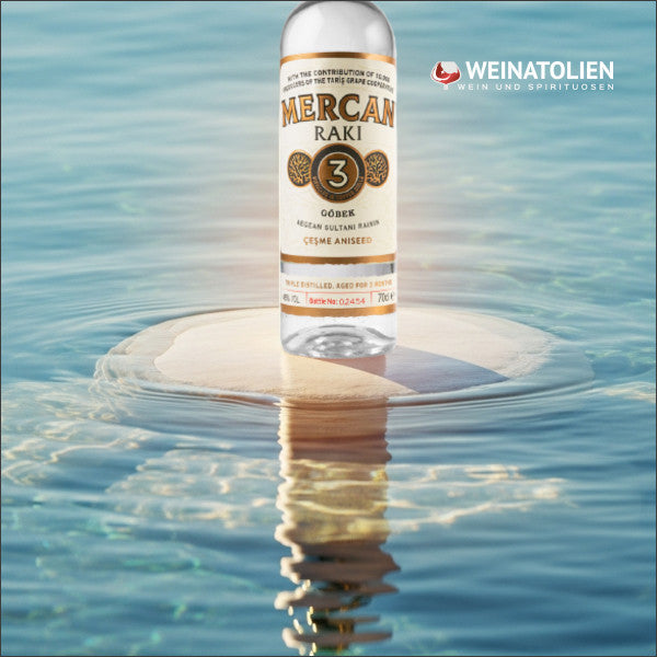 Mercan Göbek Rakı aus der Ägäis