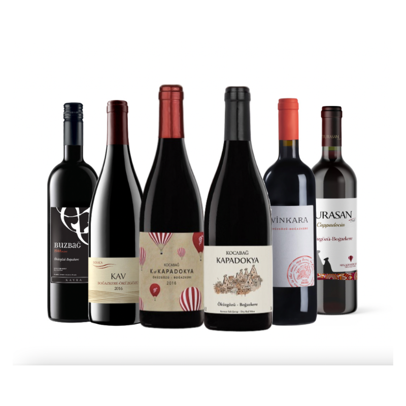 Öküzgözü Boğazkere Probierpaket türkischer Rotwein online kaufen