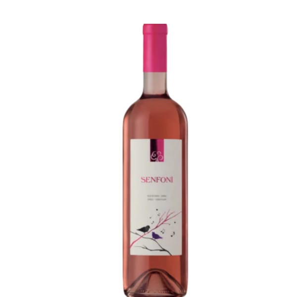 Pamukkale Senfoni Rose – Ein lachsrosa türkischer Roséwein aus Kalecik Karası und Shiraz mit Aromen von Kirschen und Erdbeeren.