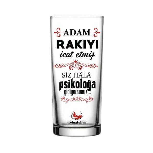 'Rakı icat oldu'-Rakı Glas
