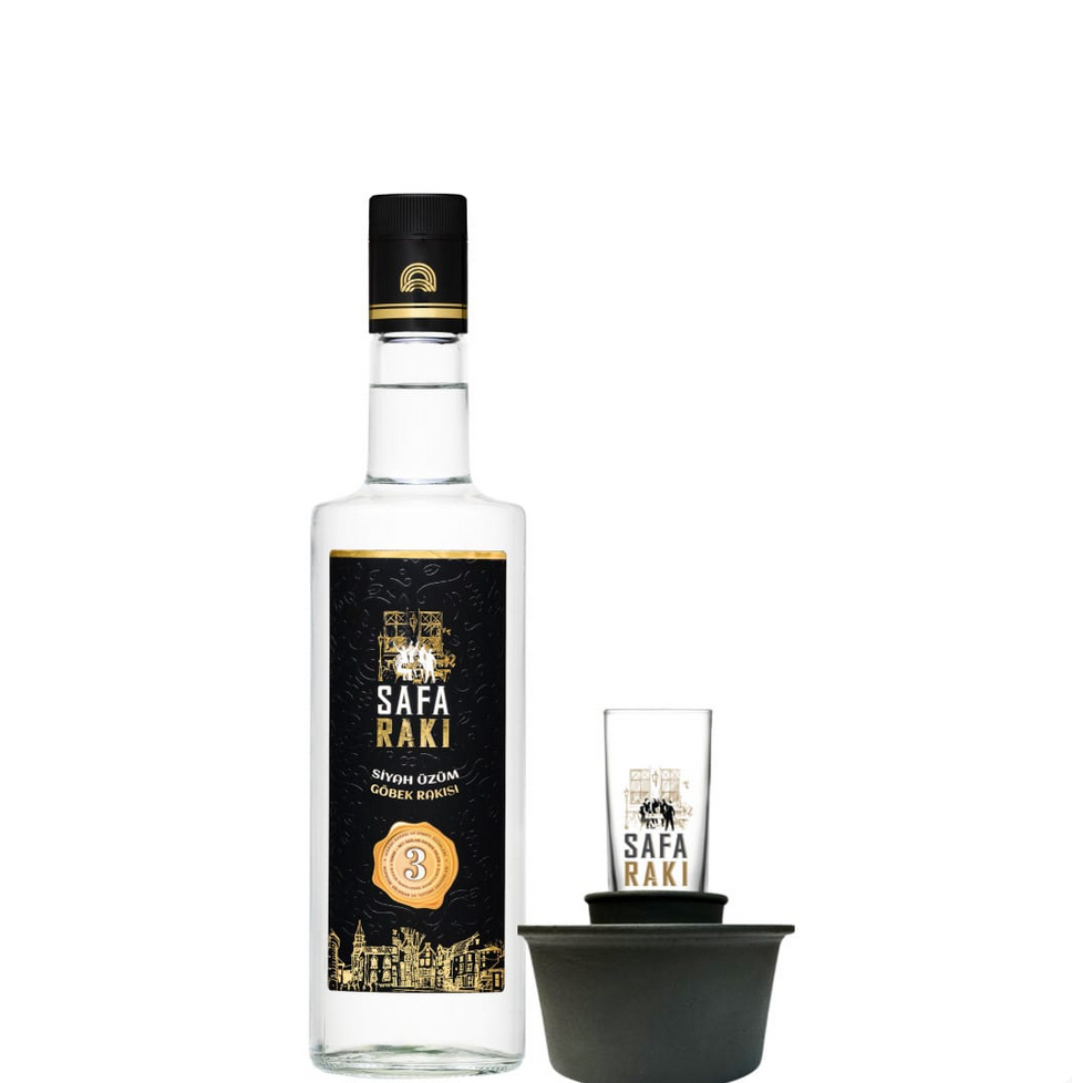 Safa Rakı Ehli Keyif Seti mit Rakıglas und Premium Rakı online kaufen