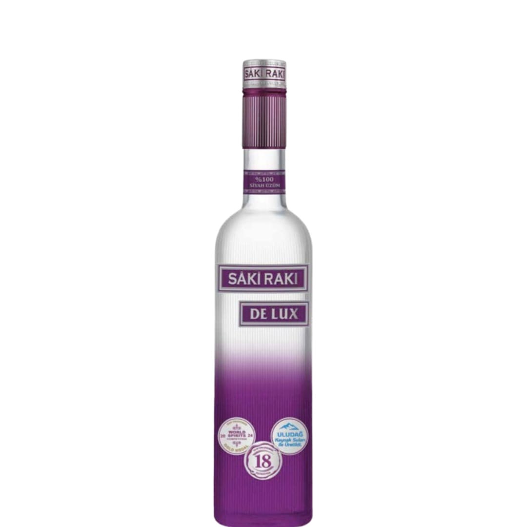 Sâki Rakı De Lux – Ein besonders milder Premium-Rakı mit dem vollmundigen Geschmack eines Göbek Rakı.