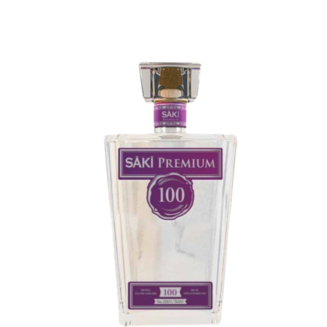 Sâki Rakı Premium 100 – Eine exklusive, limitierte Edition, die 100 Monate gereift und 100 Mal gefiltert wurde.