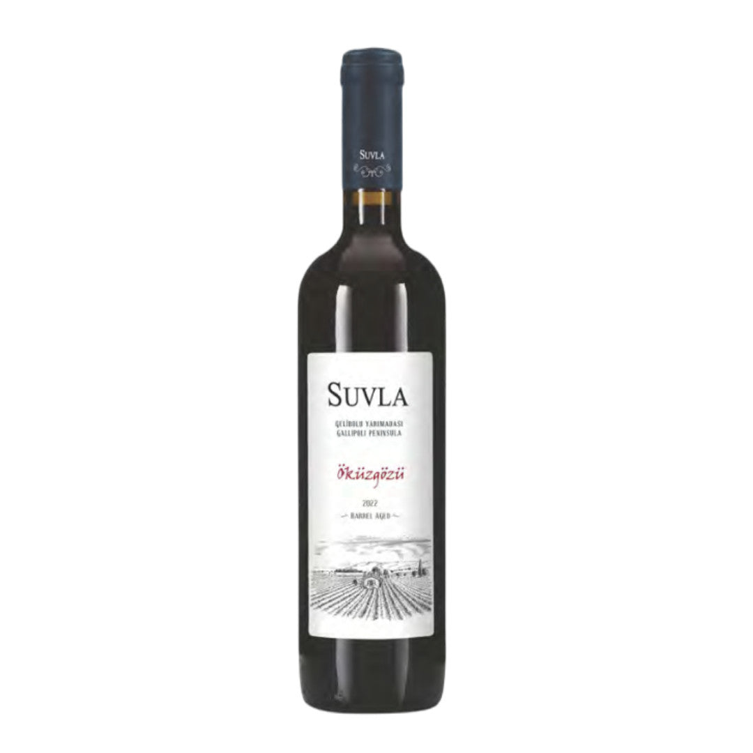 Suvla Öküzgözü Barrel Aged 2022 Rotwein aus Elazığ – autochthone türkische Rebsorte mit 6 Monaten Eichenfassreife