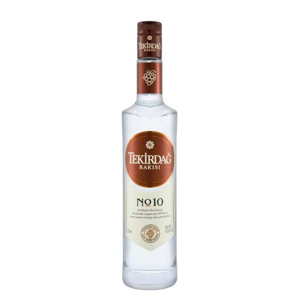Tekirdağ Rakısı No. 10 – Ein exklusiver Rakı, der in einem speziellen handgefertigten Kupferkessel (Nr. 10) destilliert wird.