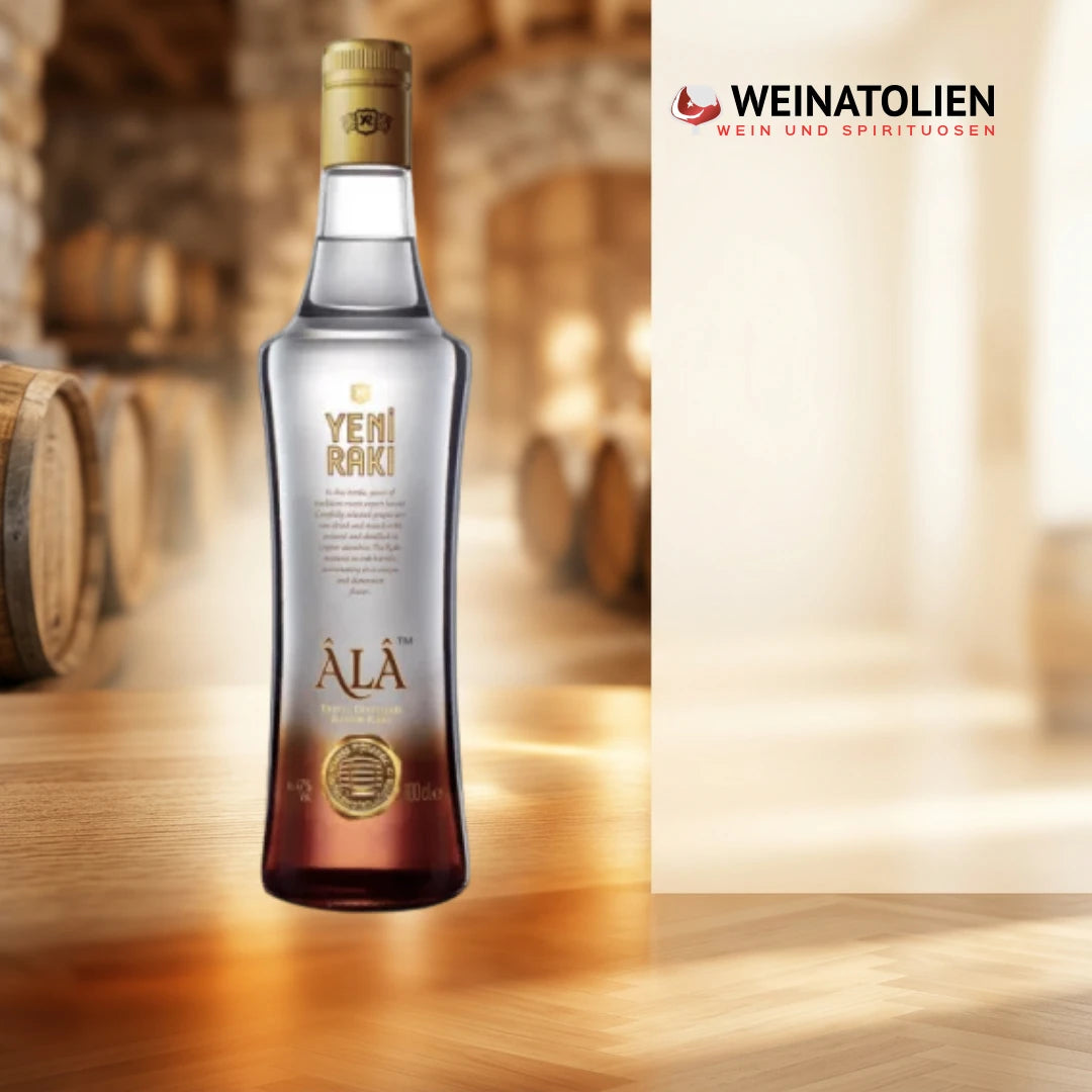 Yeni Rakı Âlâ 70 cl vor Eichenfässern