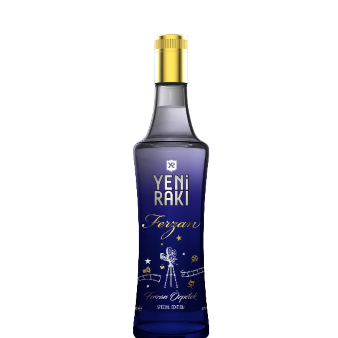 Yeni Rakı Ferzan Edition – Eine Hommage an den türkisch-italienischen Regisseur Ferzan Özpetek, ein milder Rakı mit erlesenen Anisaromen.