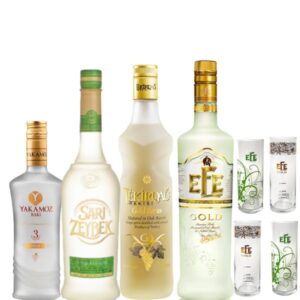 4x4 Gold Rakı Glaser set Kaufen