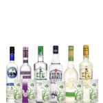 Meyhane Rakılar 6 yeşil efe rakı kadehi