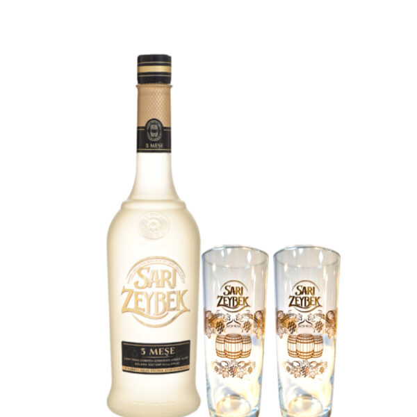 Efe Sarı Zeybek 3 Meşe Gläser Set - Sparaktion