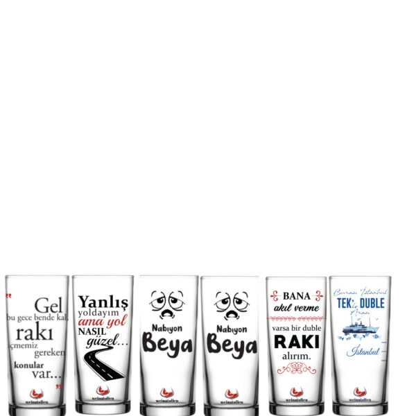 rakı glaser set