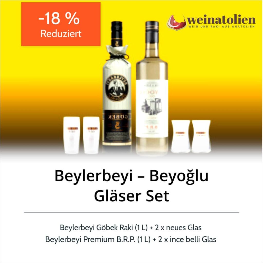 Beylerbeyi – Beyoğlu Gläser Set