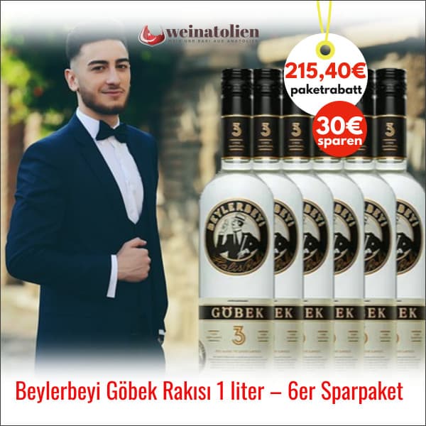 Beylerbeyi Göbek Rakısı 100 cl – 6er Sparpaket