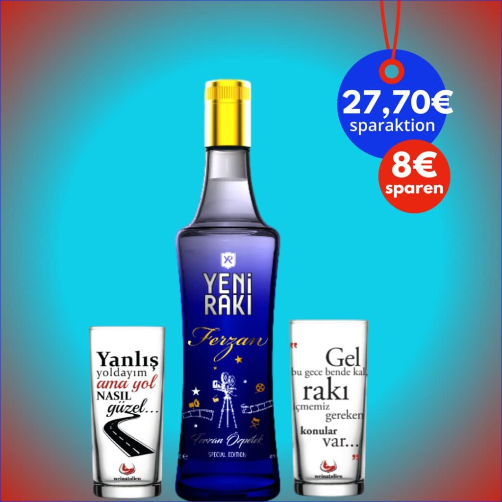 Yeni Rakı Ferzan Gläser Set