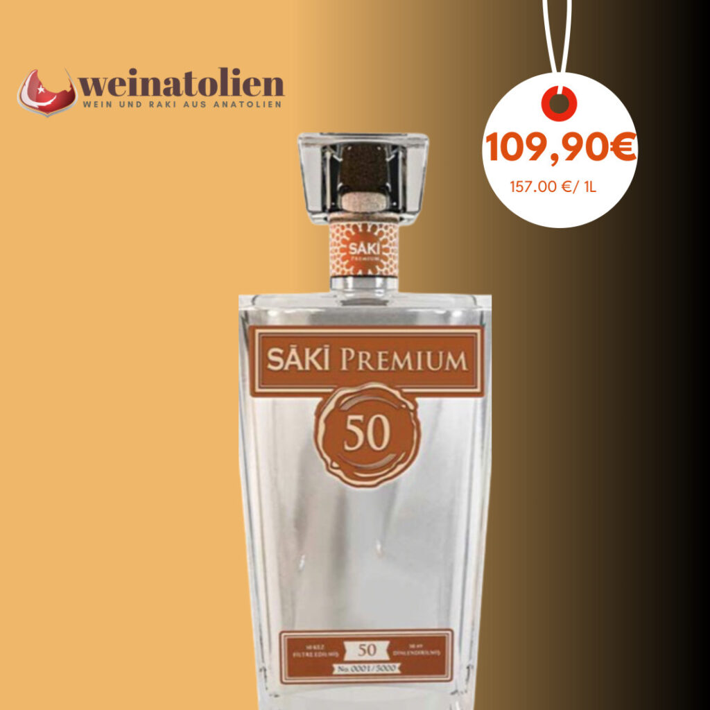 Sâki Rakı Premium 50