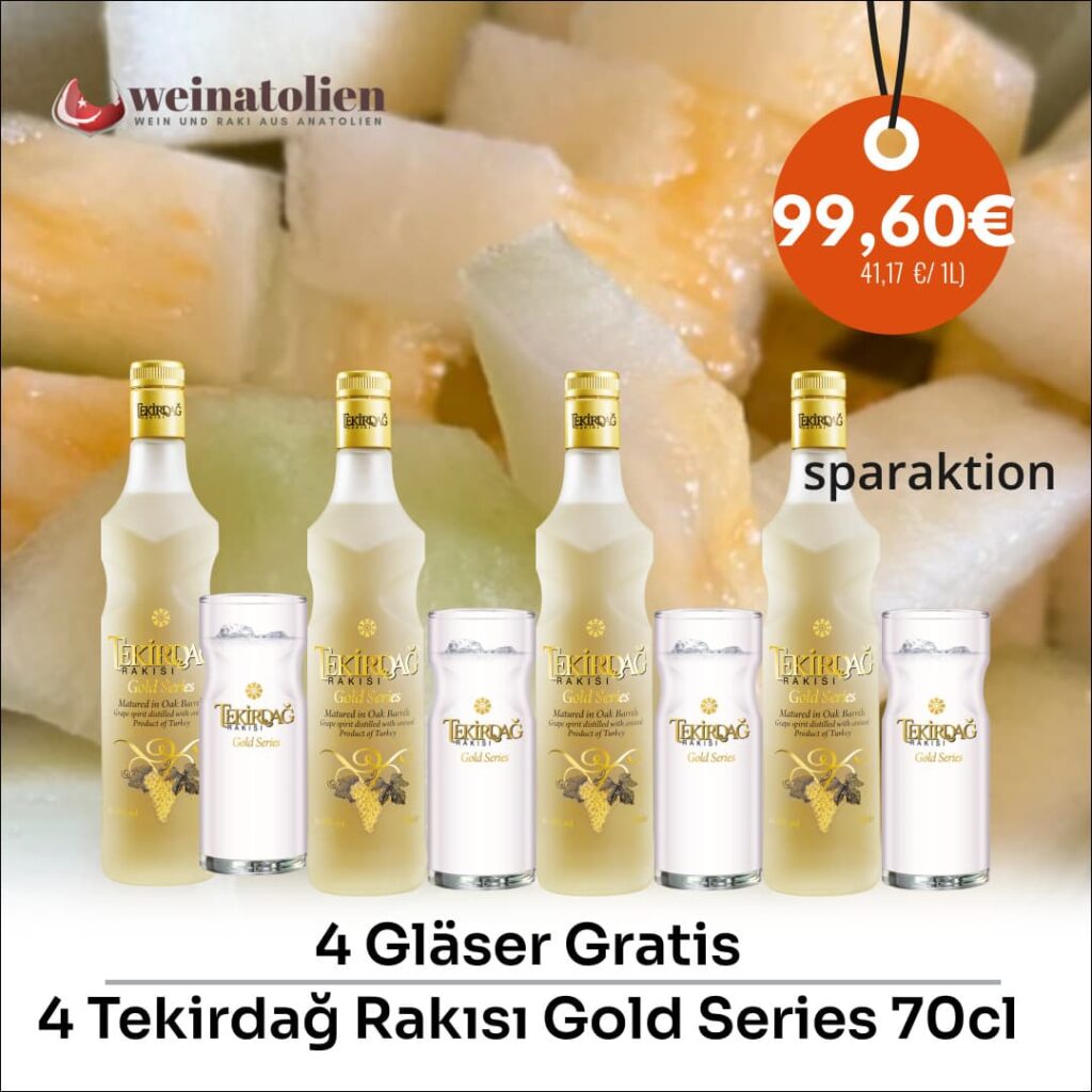 Tekirdağ Rakısı Gold Series – Sparpaket