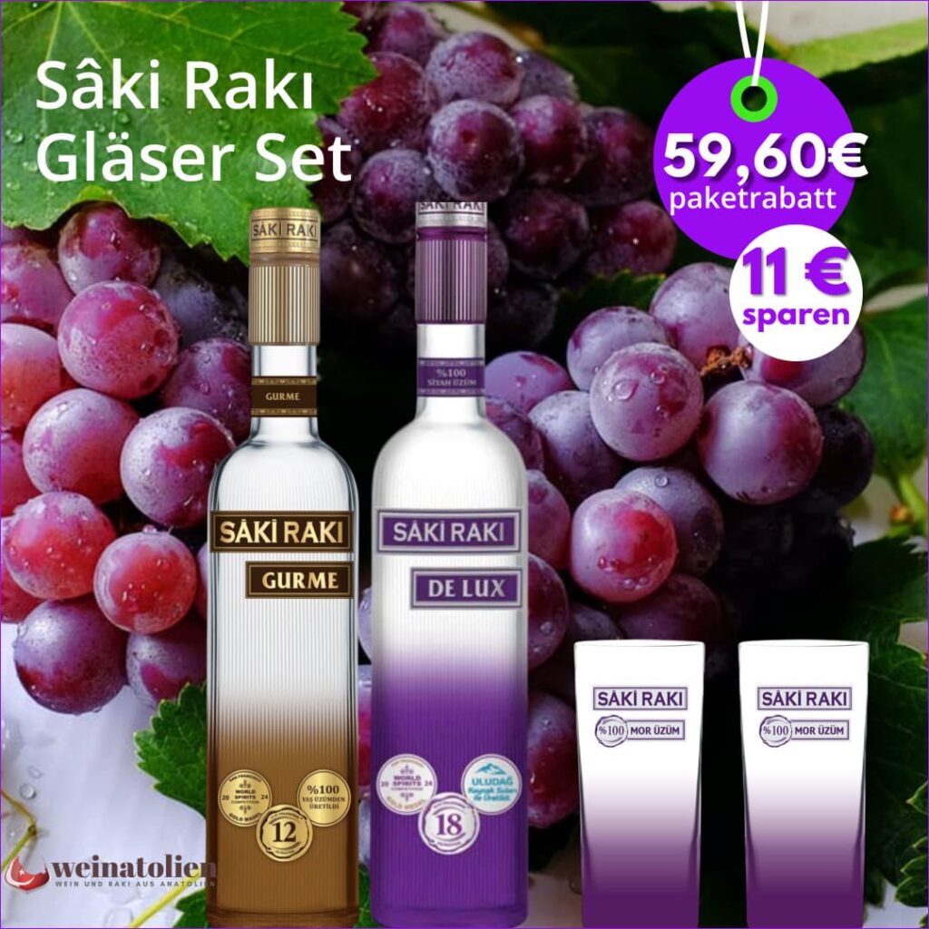 Sâki Rakı Gläser Set