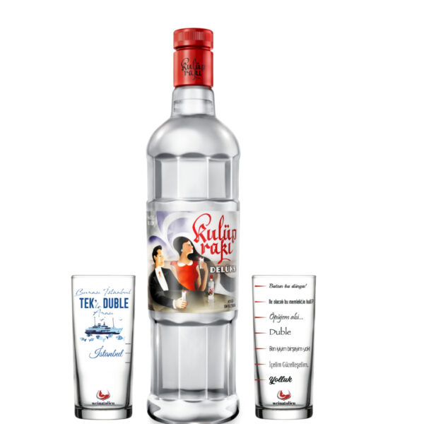 Kulüp Rakı Delüks Gläser Set