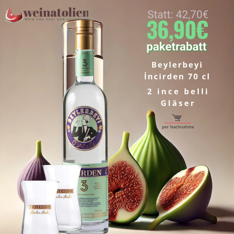 Beylerbeyi incirden & 2 ince belli Gläser