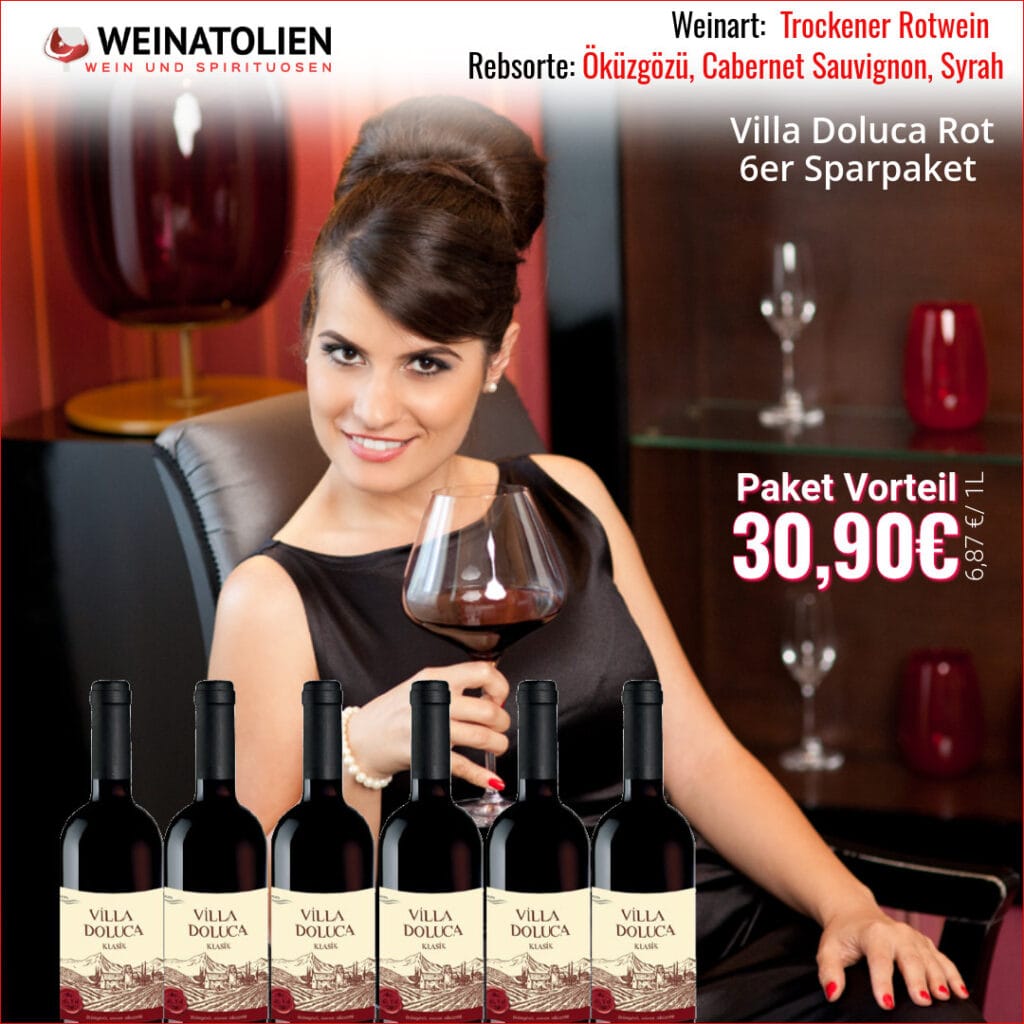 Doluca Villa Doluca Rotwein #weinatolien