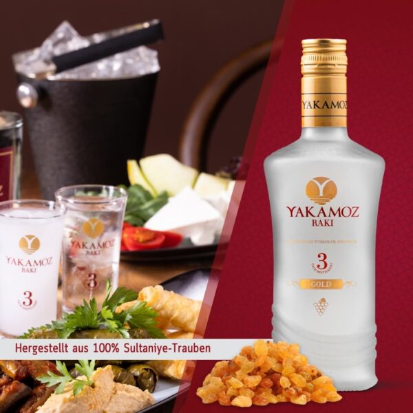 Yakamoz Premium Turkish Raki – Bild 3