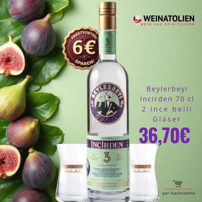 Beylerbeyi incirden & 2 ince belli Gläser
